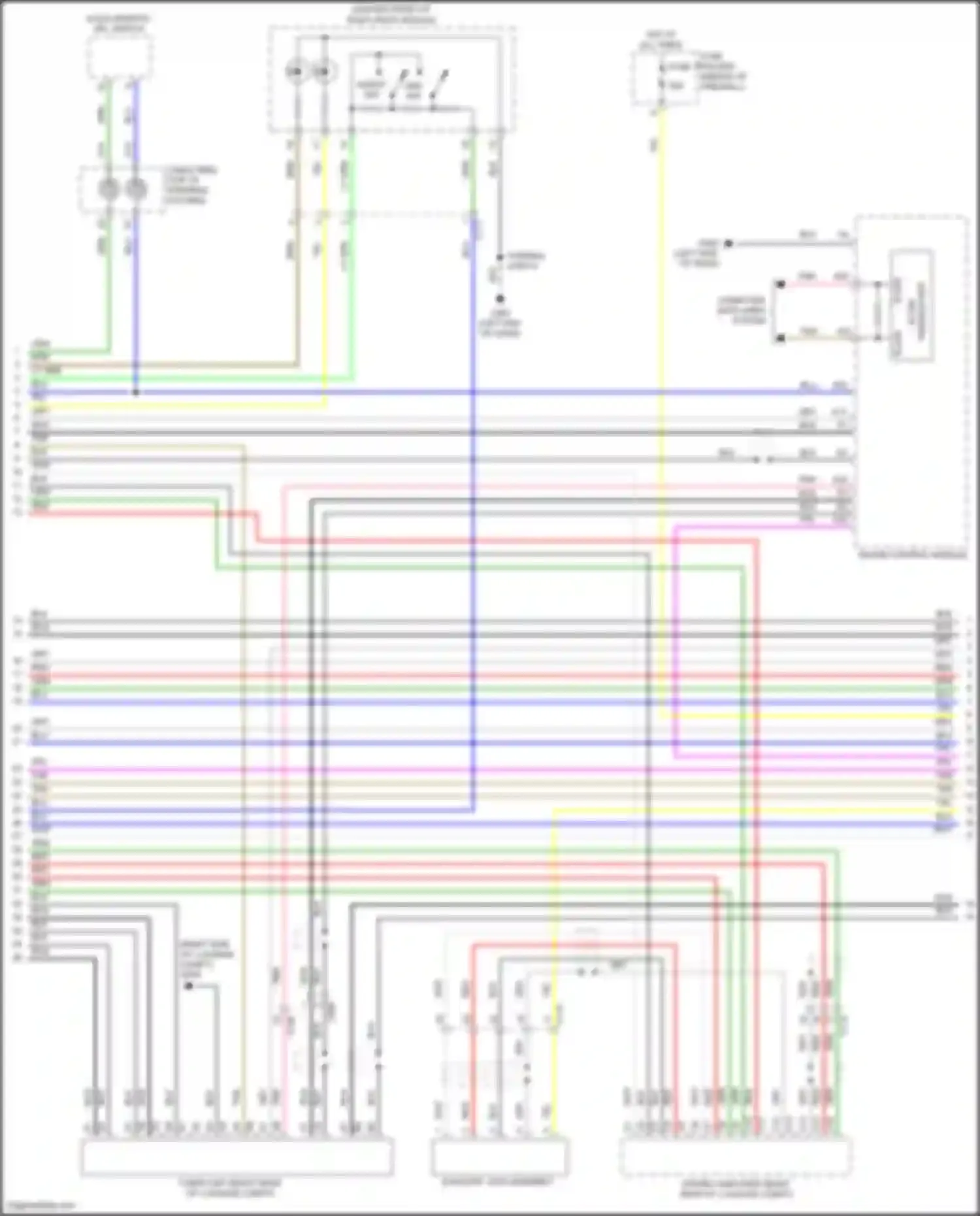 RDX Acura III (2018-2021): Navigation circuit, 12 speakers (4 of 5)