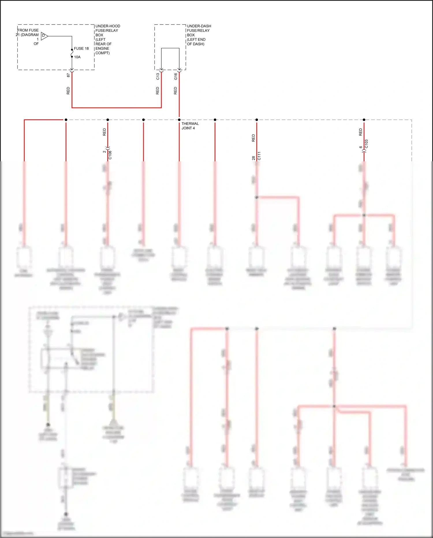 Acura RDX III (2018-2021) automatic lighting/ rain sensor wiring diagram  (6 of 6)