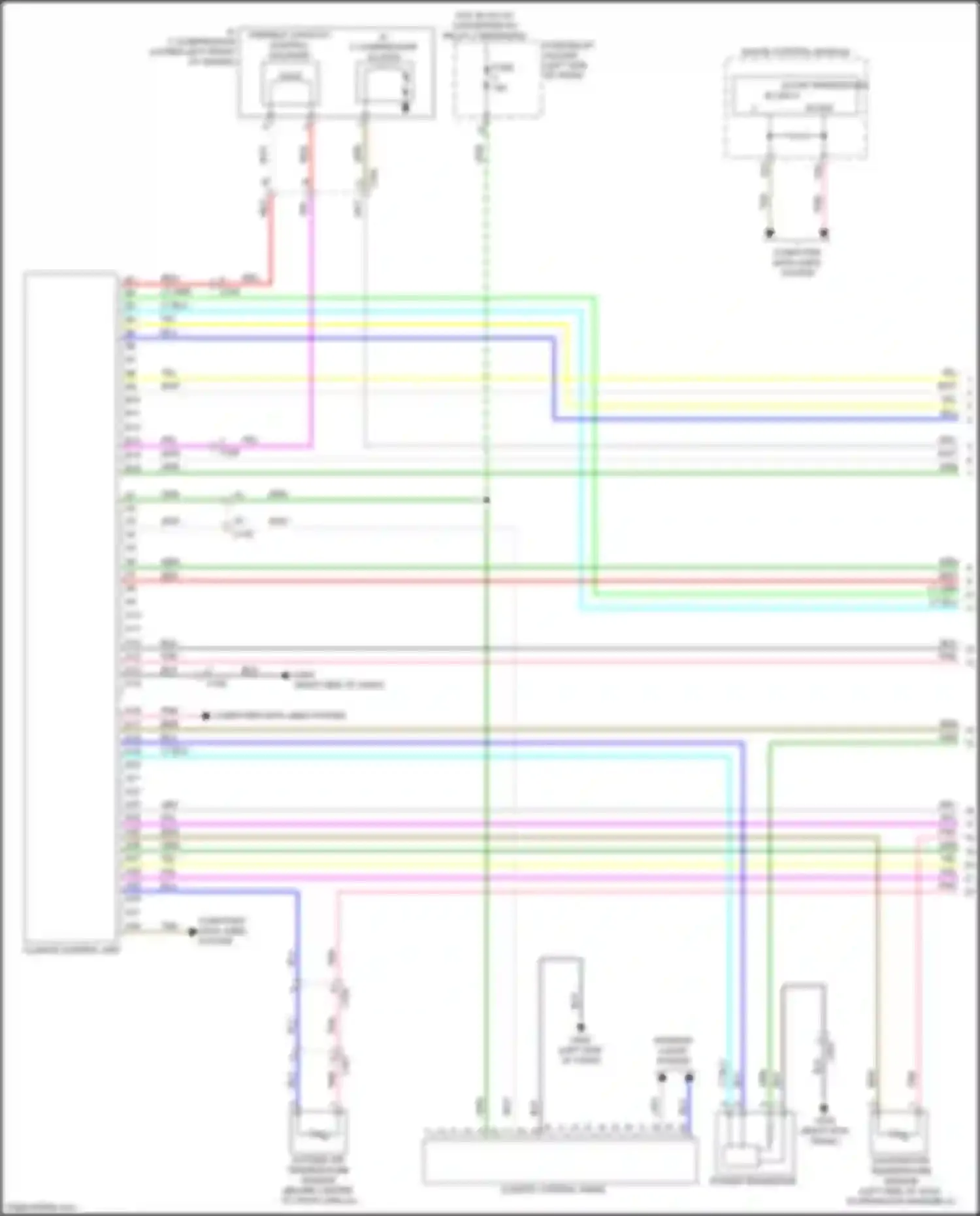 Wiring diagram b-can transceiver b-can h b-can l for Acura RDX III (2018-2021) (1 of 1)