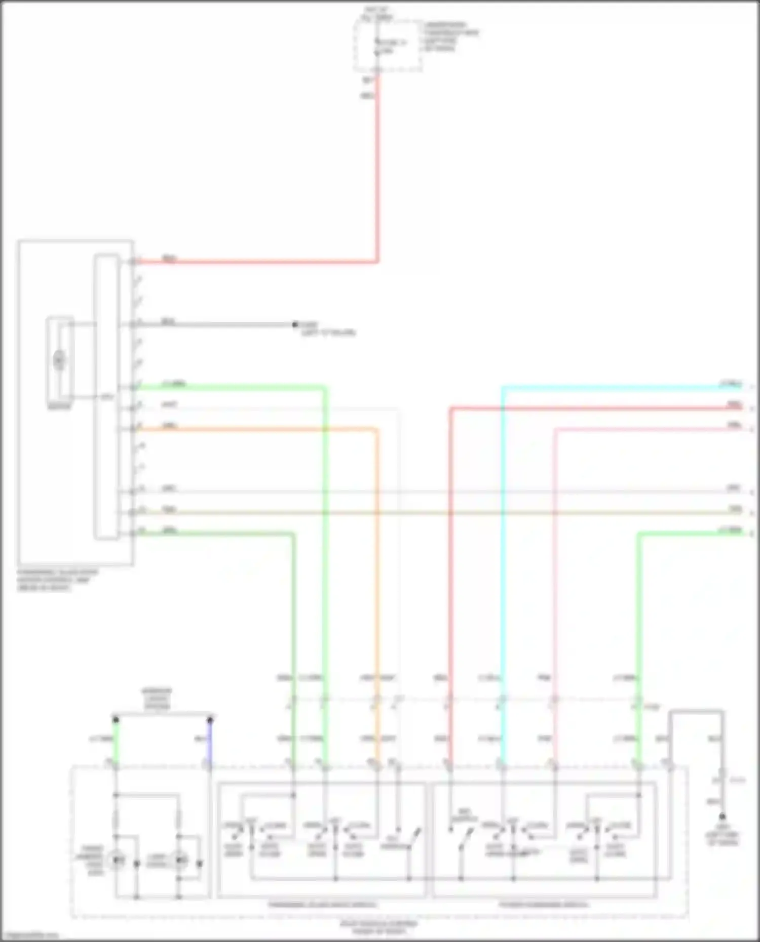 Wiring diagram blk for Acura RDX III (2018-2021) (7 of 141)