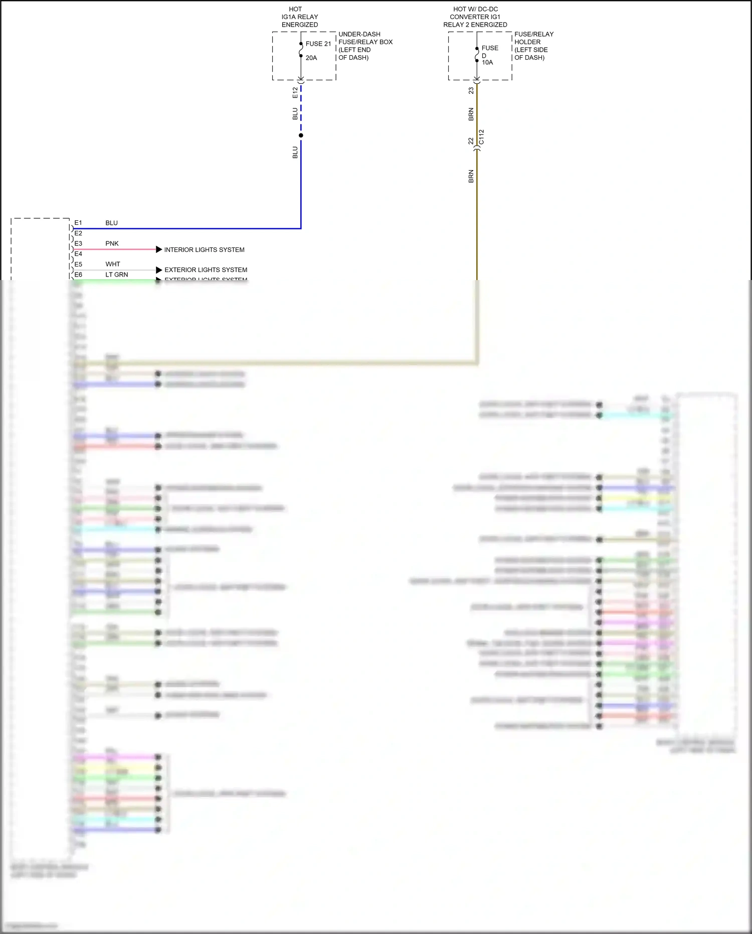 Acura RDX III (2018-2021) computer data lines system wiring diagram  (64 of 78)