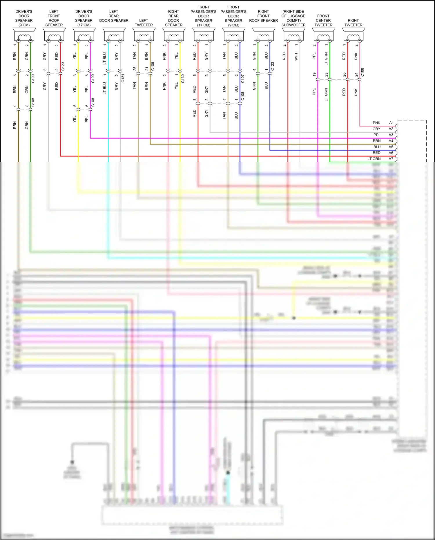 Acura RDX III (2018-2021) computer data wiring diagram  (3 of 19)