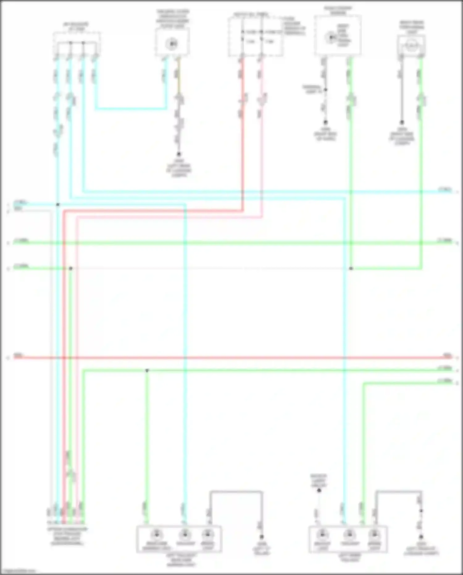 Wiring diagram fuse 22 for Acura RDX III (2018-2021) (1 of 5)