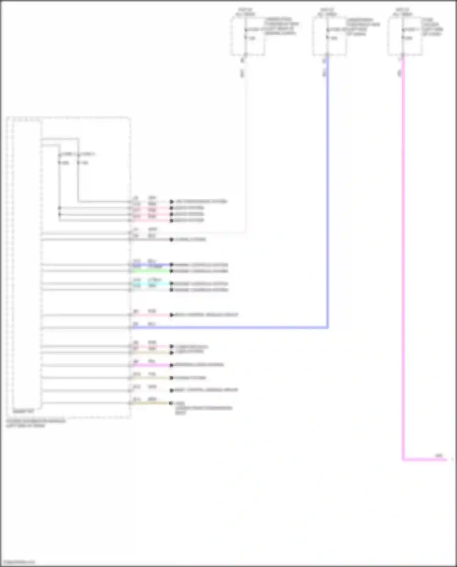 Wiring diagram fuse 3 for Acura RDX III (2018-2021) (7 of 9)