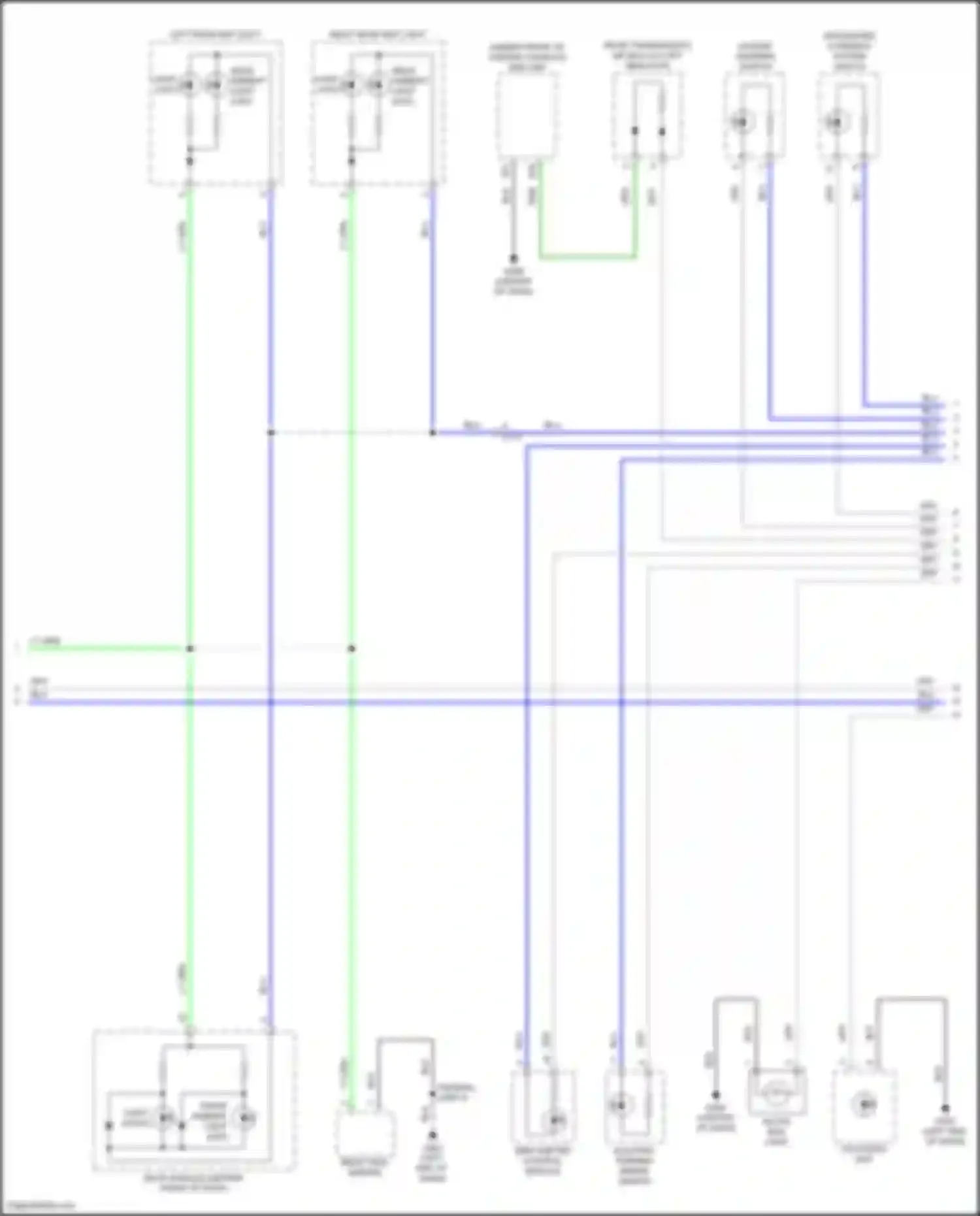 Wiring diagram grn for Acura RDX III (2018-2021) (69 of 129)