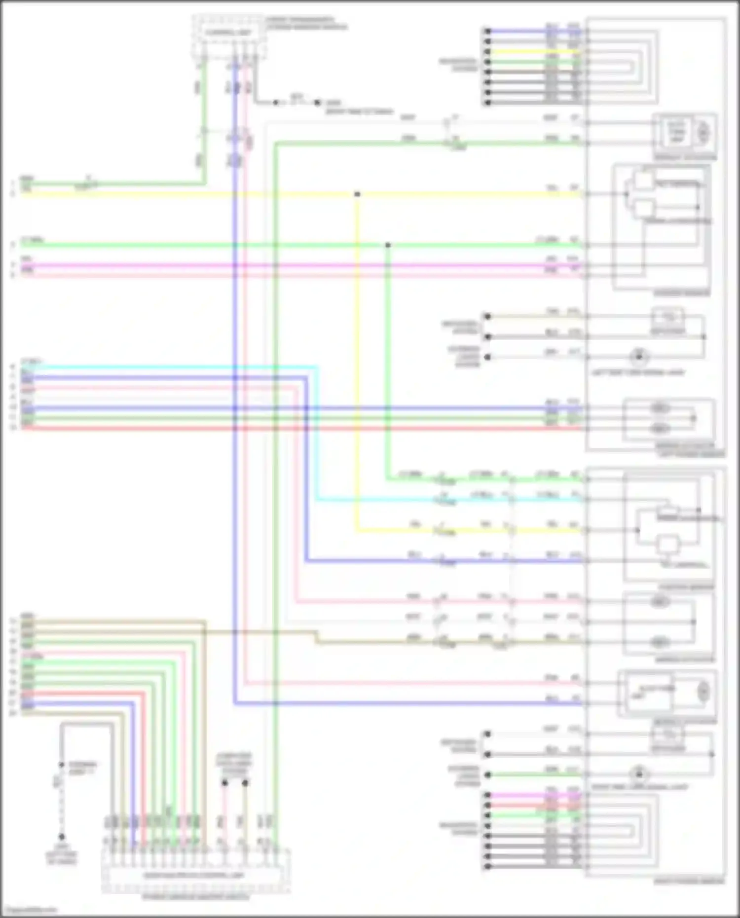 Wiring diagram grn for Acura RDX III (2018-2021) (57 of 129)