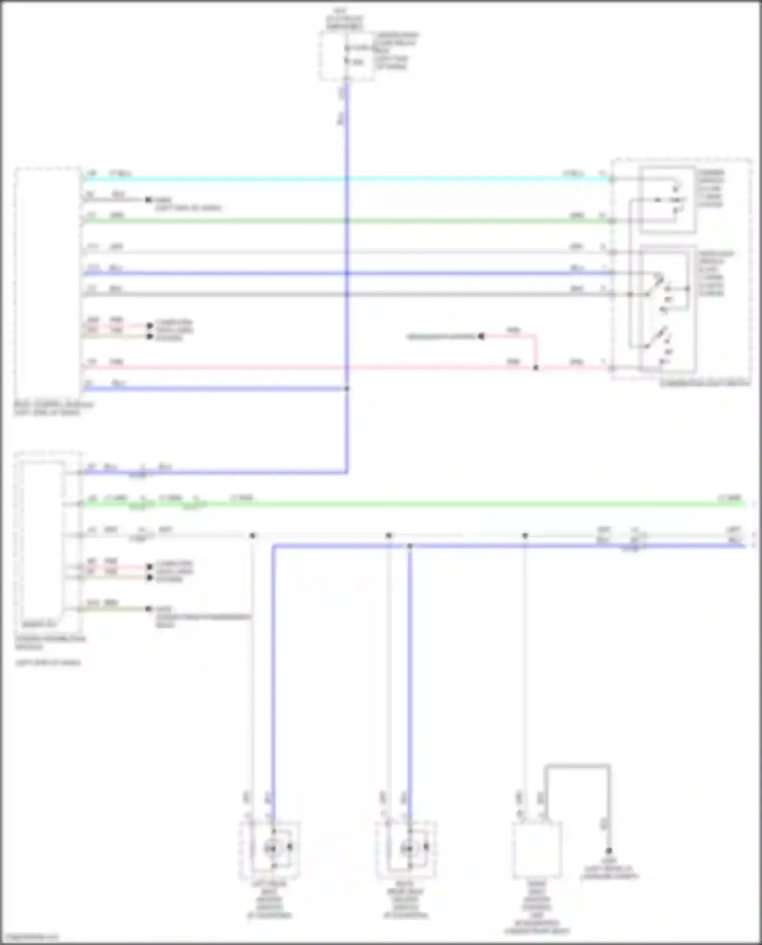 Wiring diagram grn for Acura RDX III (2018-2021) (68 of 129)
