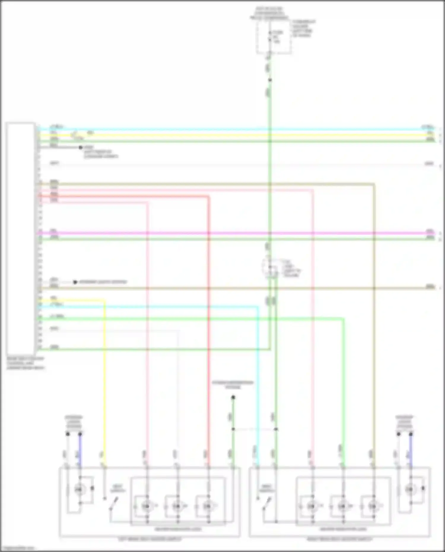 Wiring diagram grn for Acura RDX III (2018-2021) (118 of 129)