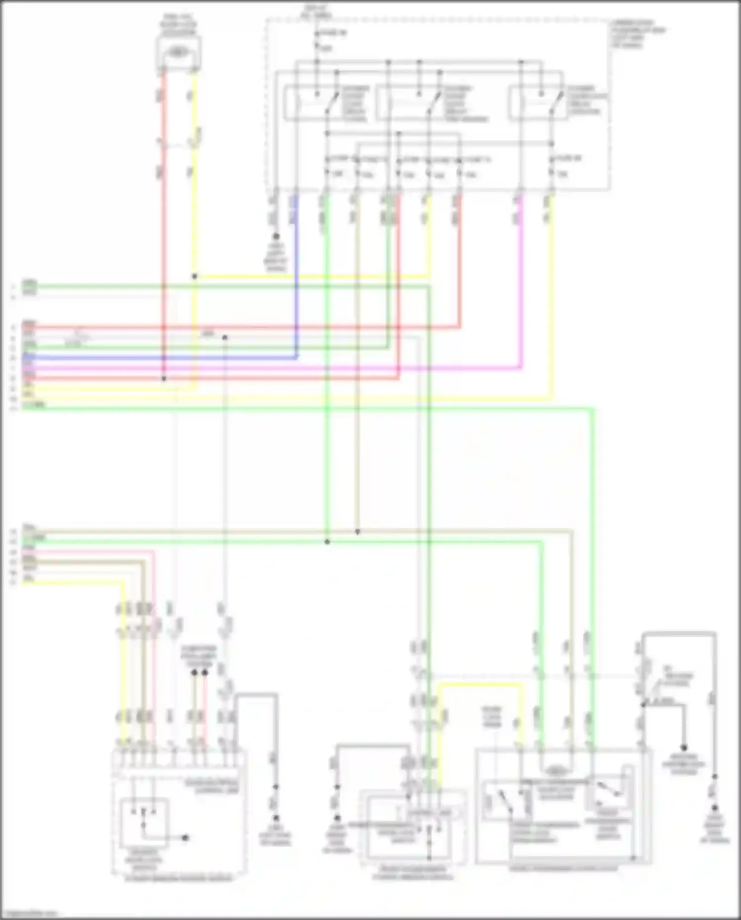 Wiring diagram gry for Acura RDX III (2018-2021) (57 of 119)