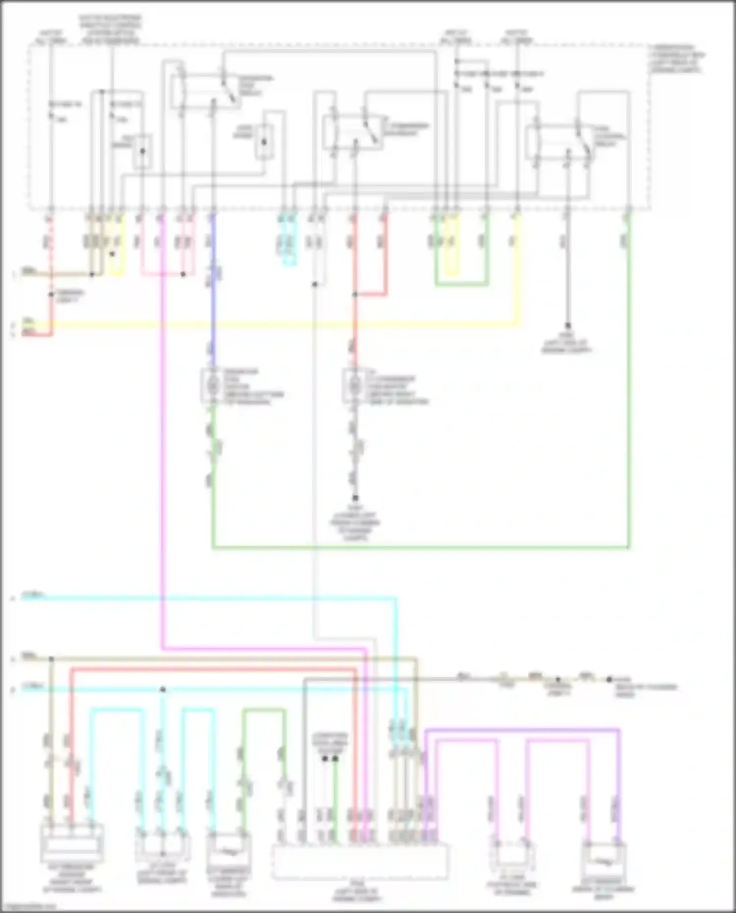 Wiring diagram igps diode for Acura RDX III (2018-2021) (1 of 3)