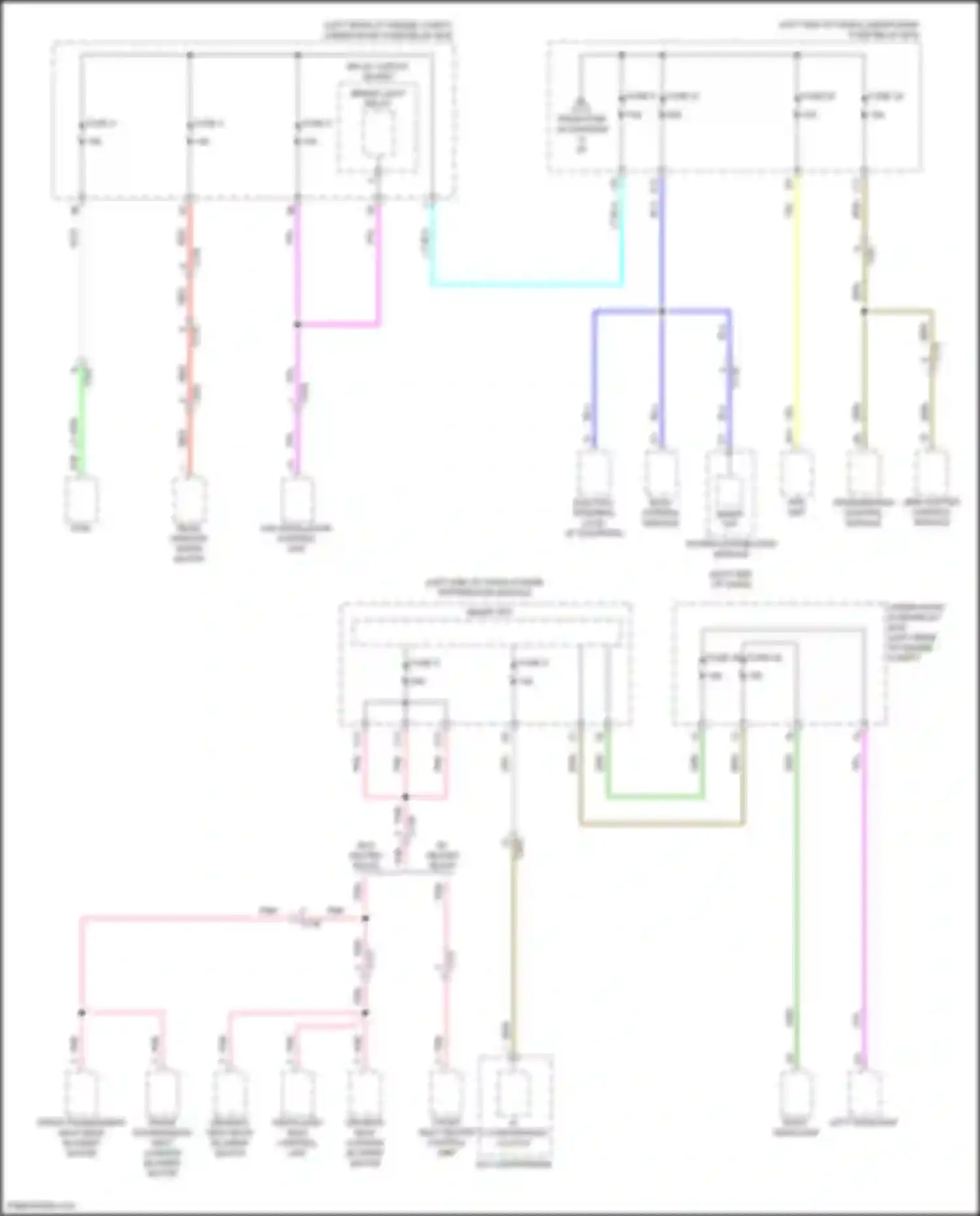 Wiring diagram pnk for Acura RDX III (2018-2021) (98 of 119)