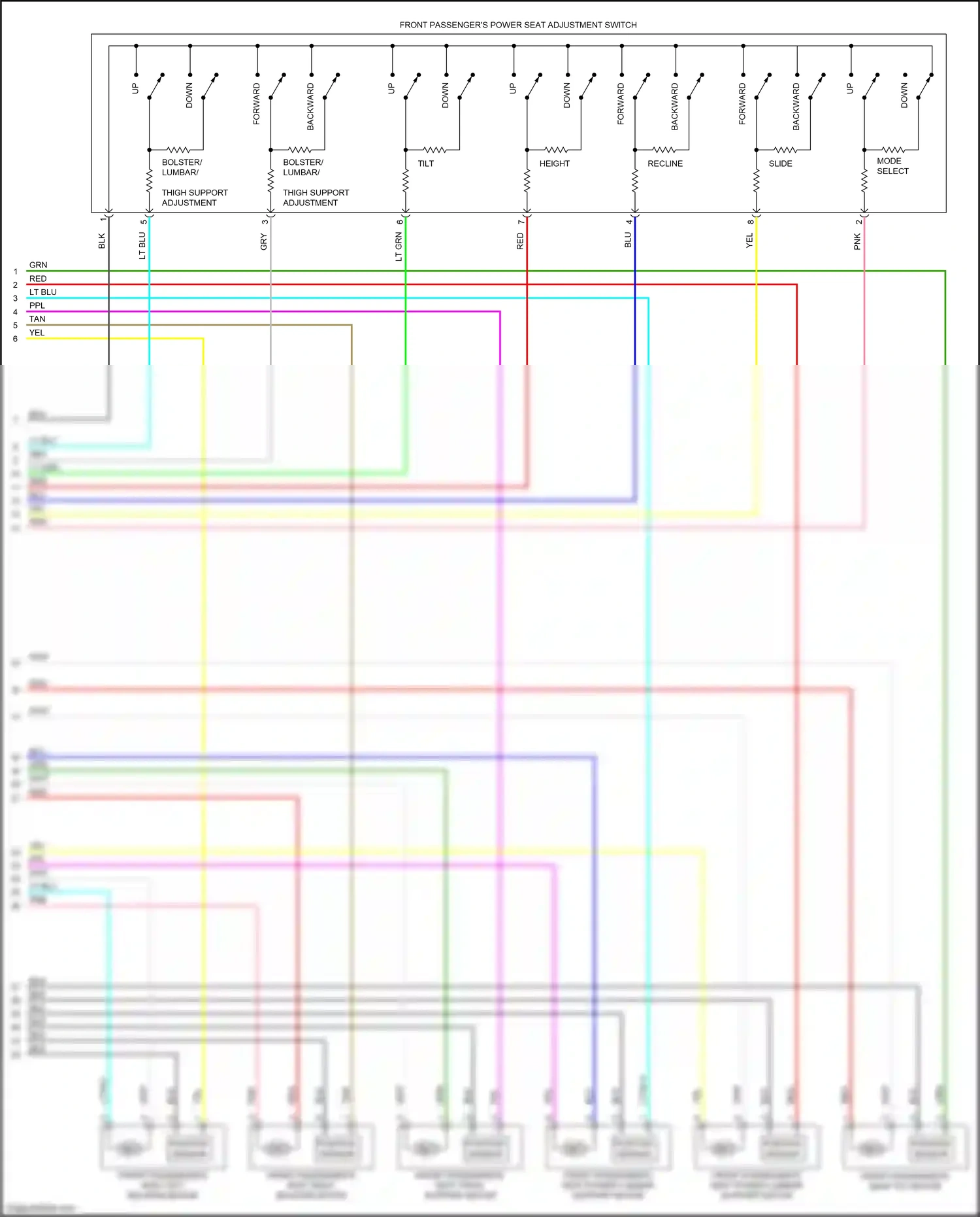 Acura RDX III (2018-2021) position sensor wiring diagram  (5 of 5)