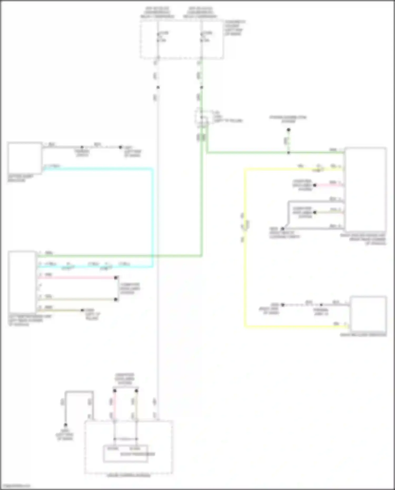 Wiring diagram relay 1 energized for Acura RDX III (2018-2021) (2 of 17)