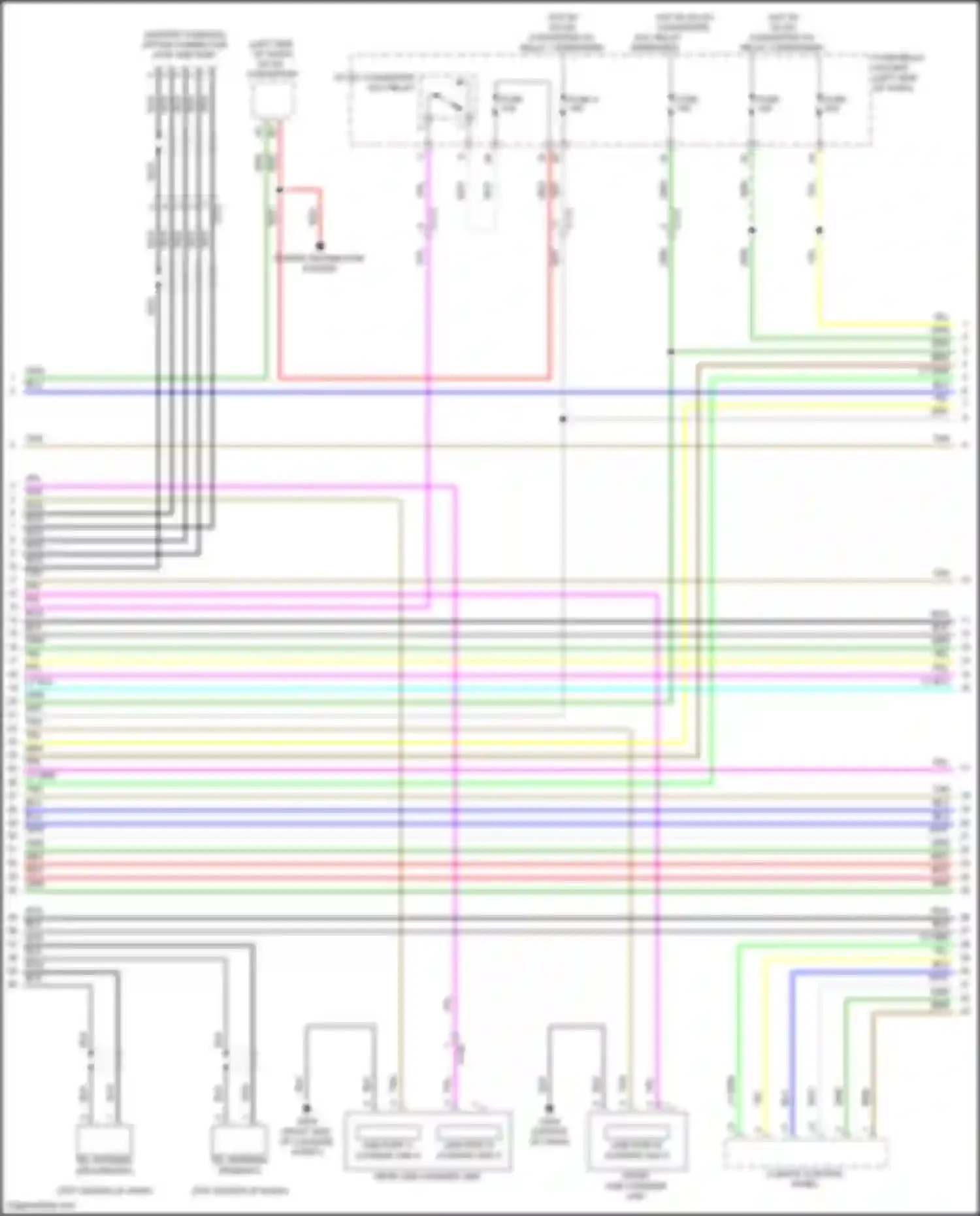 Wiring diagram relay 2 energized for Acura RDX III (2018-2021) (6 of 15)