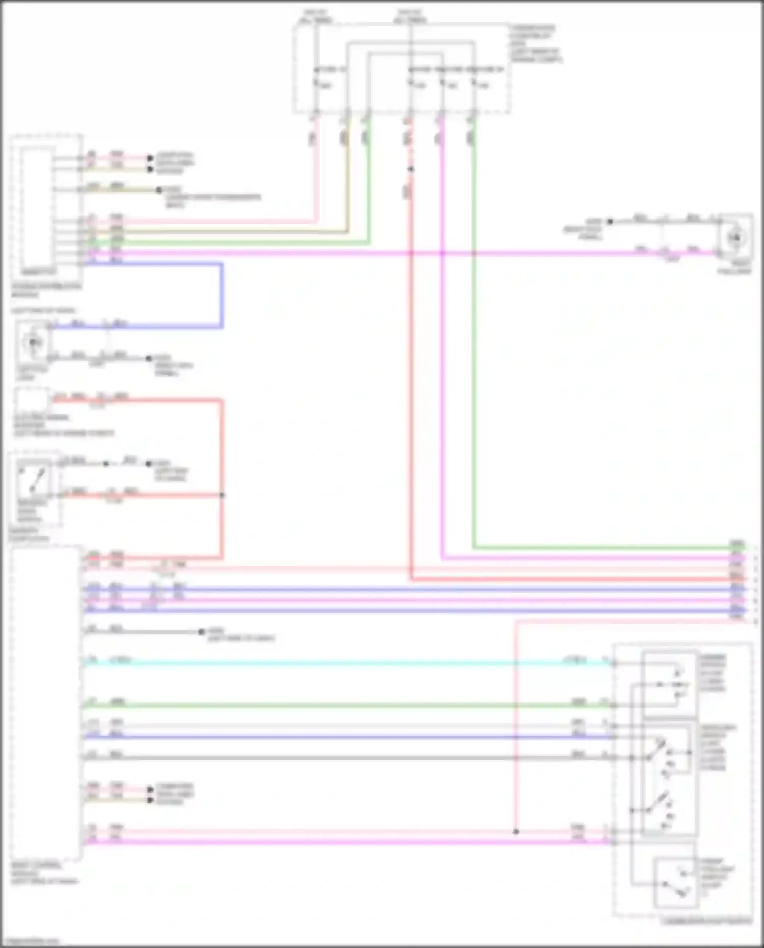 Wiring diagram tan for Acura RDX III (2018-2021) (103 of 117)