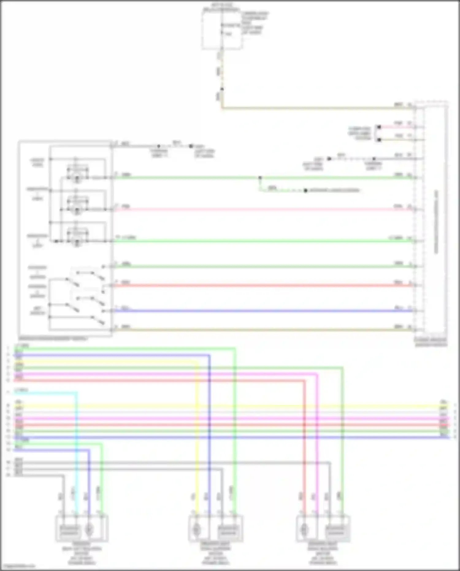 Wiring diagram thermal joint 11 for Acura RDX III (2018-2021) (2 of 7)