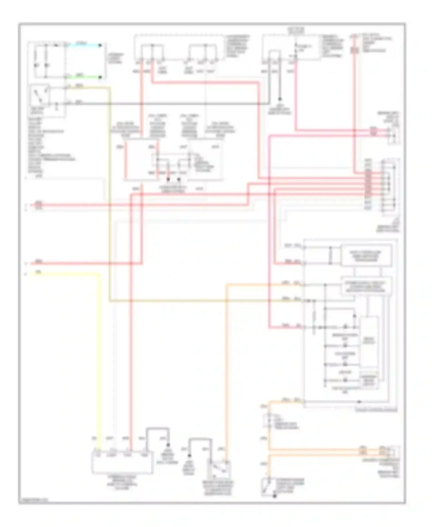 RL Acura II facelift (2008-2012): Anti-lock brakes circuit (2 of 2)