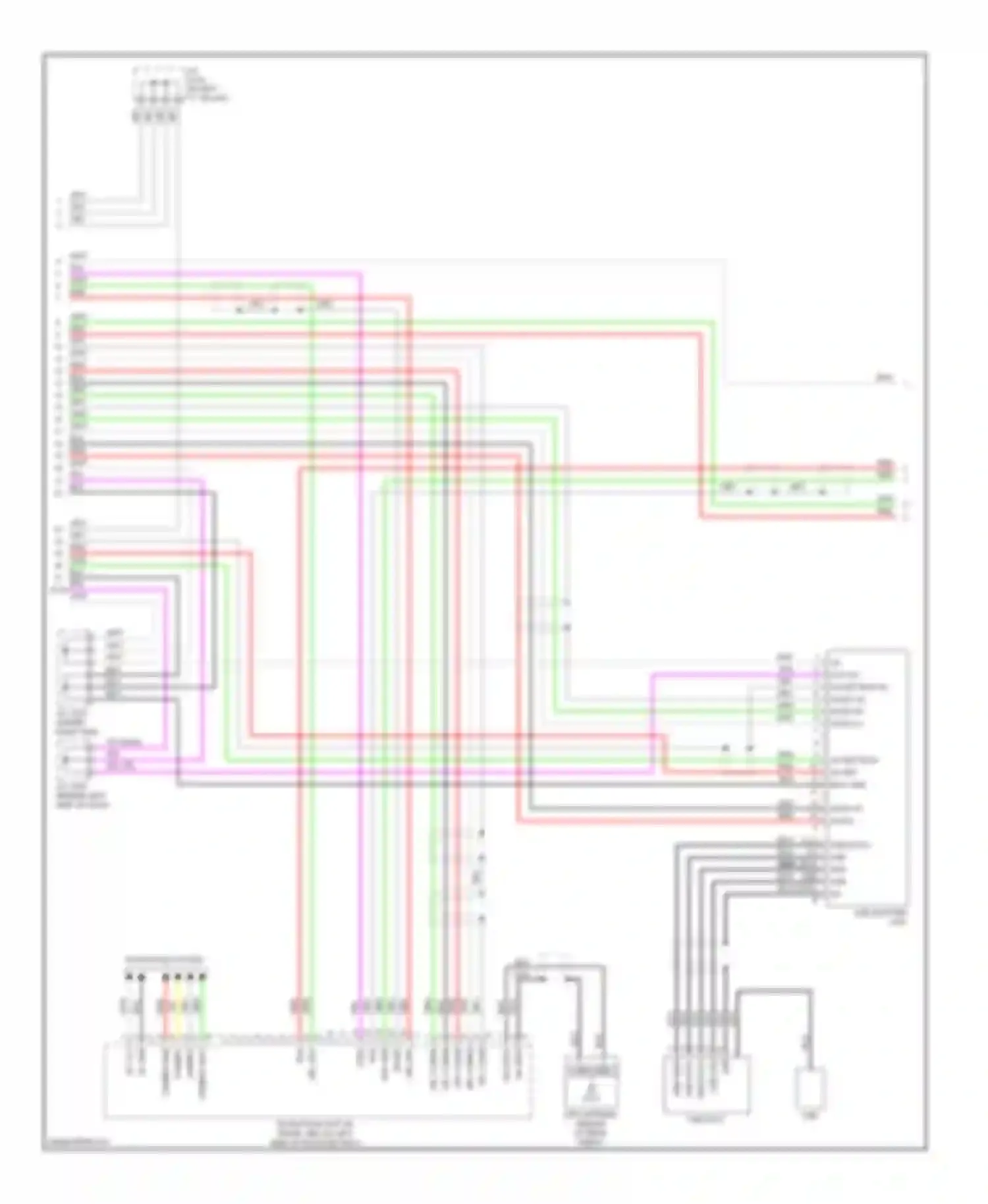 RL Acura II facelift (2008-2012): Navigation circuit, except usa (6 of 7)