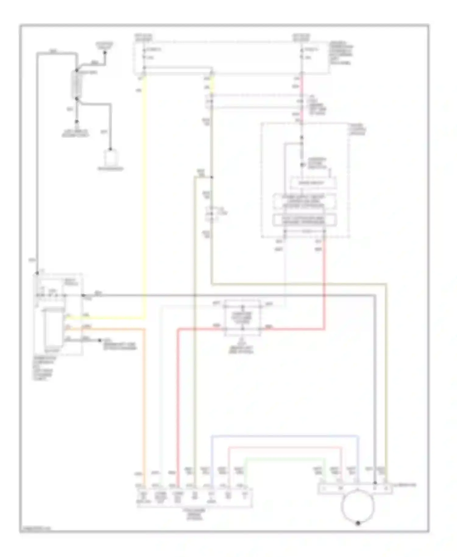 RL Acura II facelift (2008-2012): Charging circuit