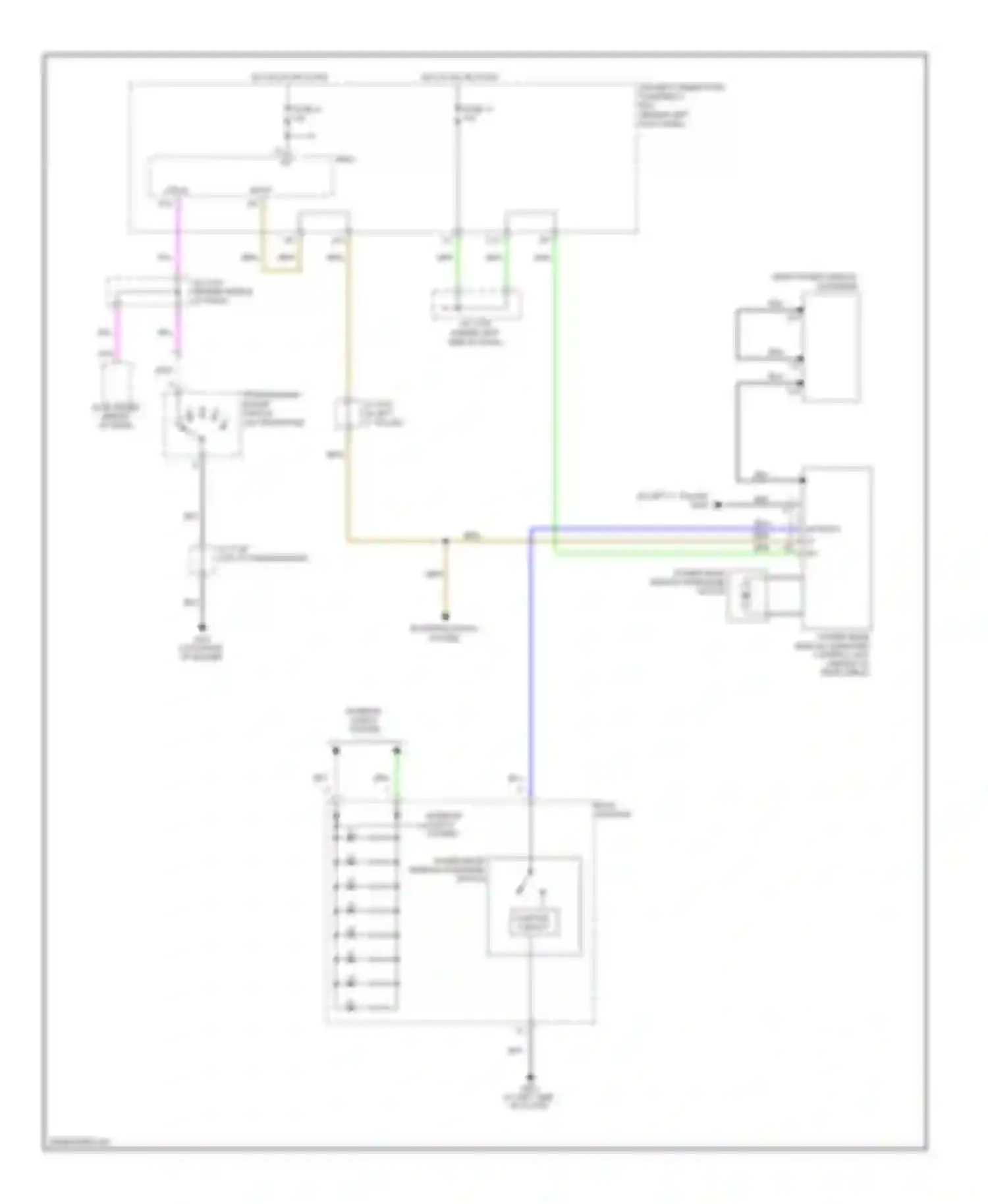Wiring diagram atp-r for Acura RL II facelift (2008-2012) (4 of 4)