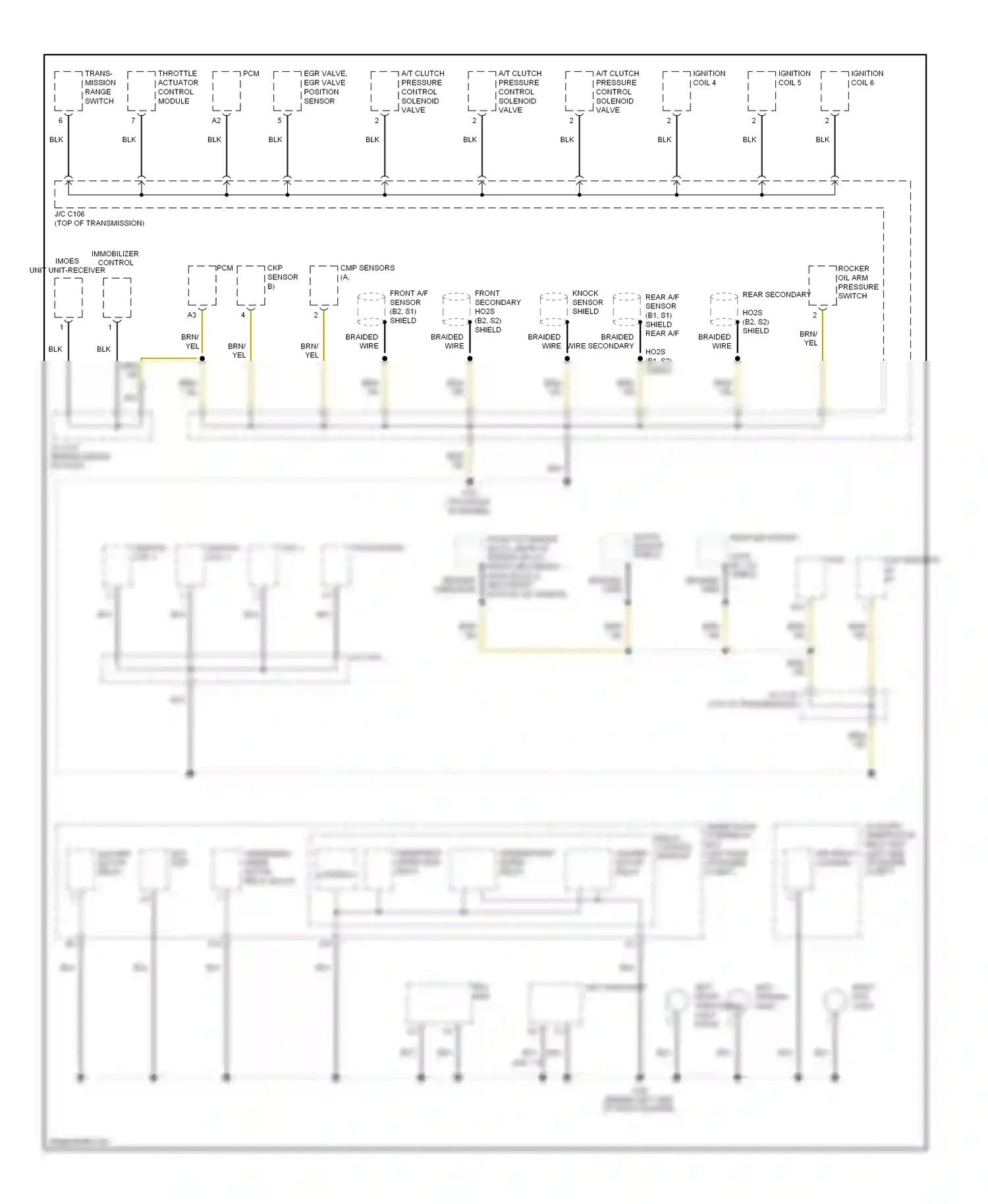 Acura RL II facelift (2008-2012) brn wiring diagram  (36 of 91)