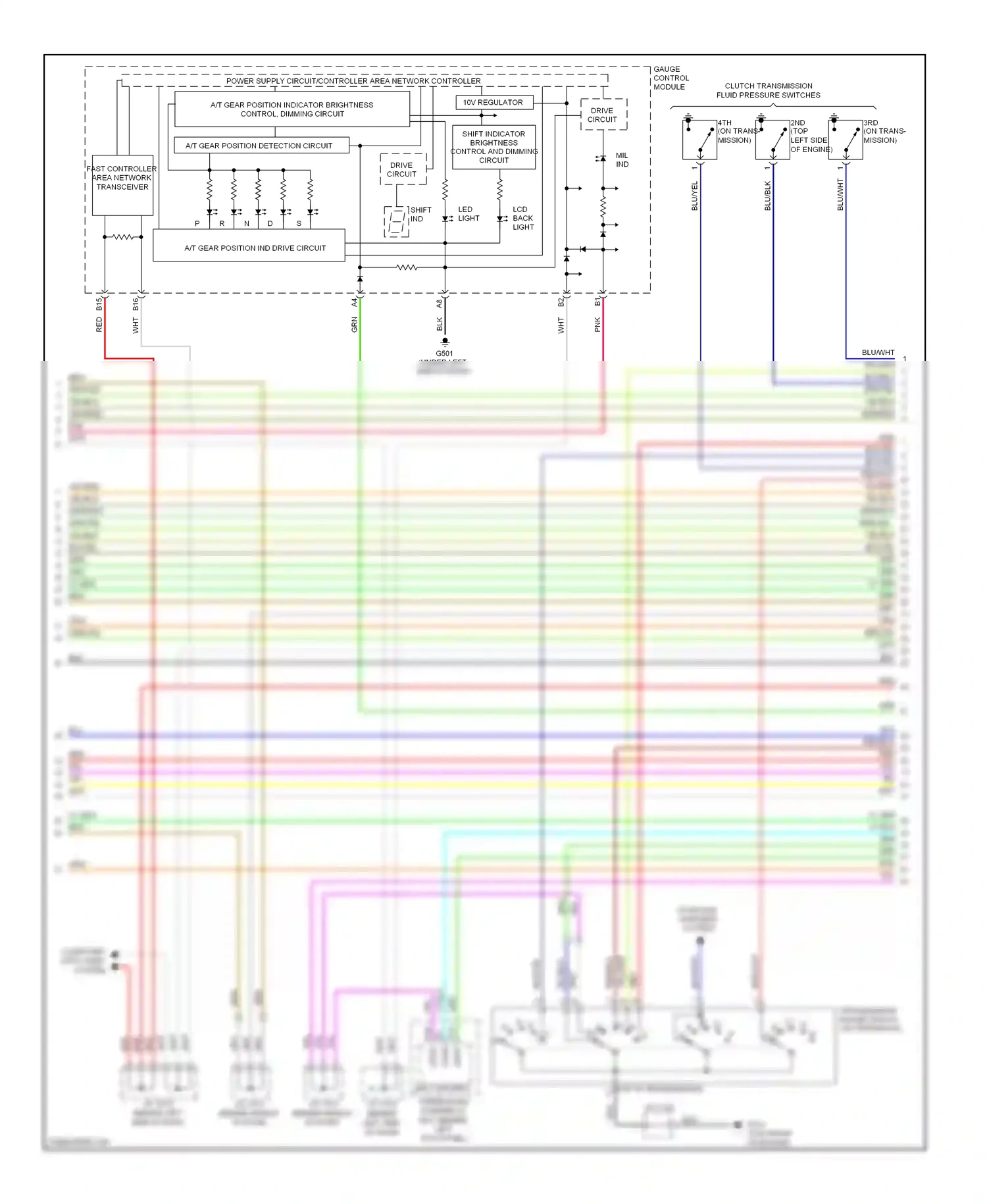 Acura RL II facelift (2008-2012) brn wiring diagram  (82 of 91)