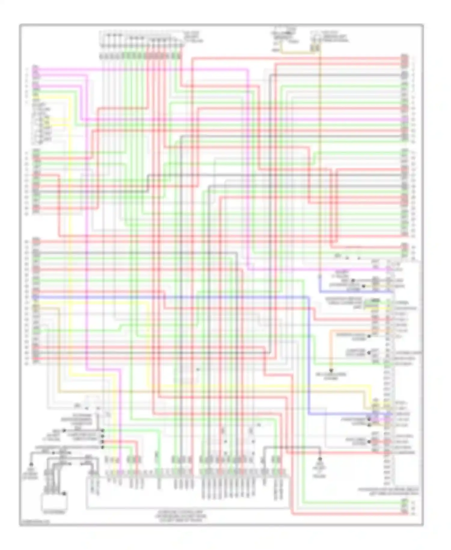 Wiring diagram computer data lines system for Acura RL II facelift (2008-2012) (39 of 41)