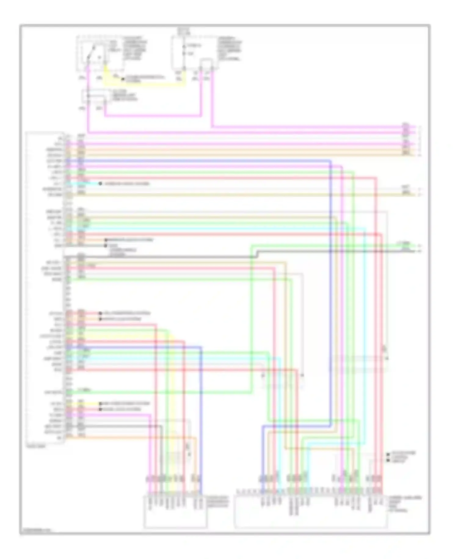 Wiring diagram hot in acc or on for Acura RL II facelift (2008-2012) (6 of 10)