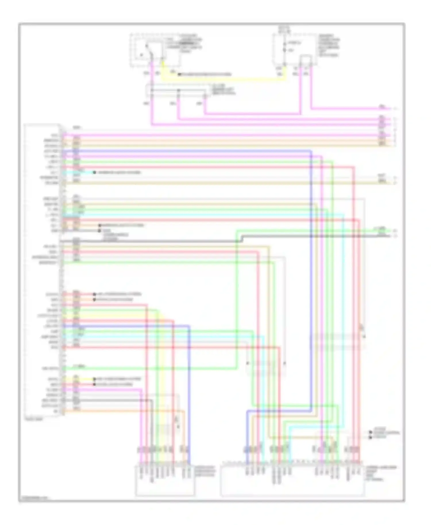 Wiring diagram hot in acc or on for Acura RL II facelift (2008-2012) (5 of 10)