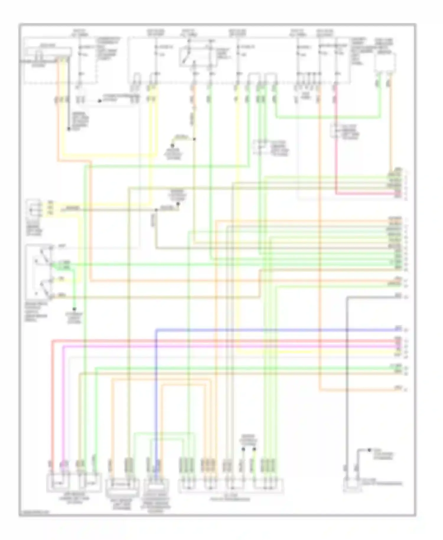 Wiring diagram hot in on or start for Acura RL II facelift (2008-2012) (31 of 46)