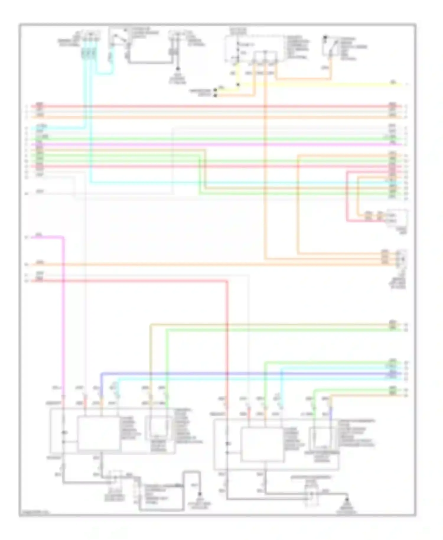 Wiring diagram hot in on or start for Acura RL II facelift (2008-2012) (9 of 46)