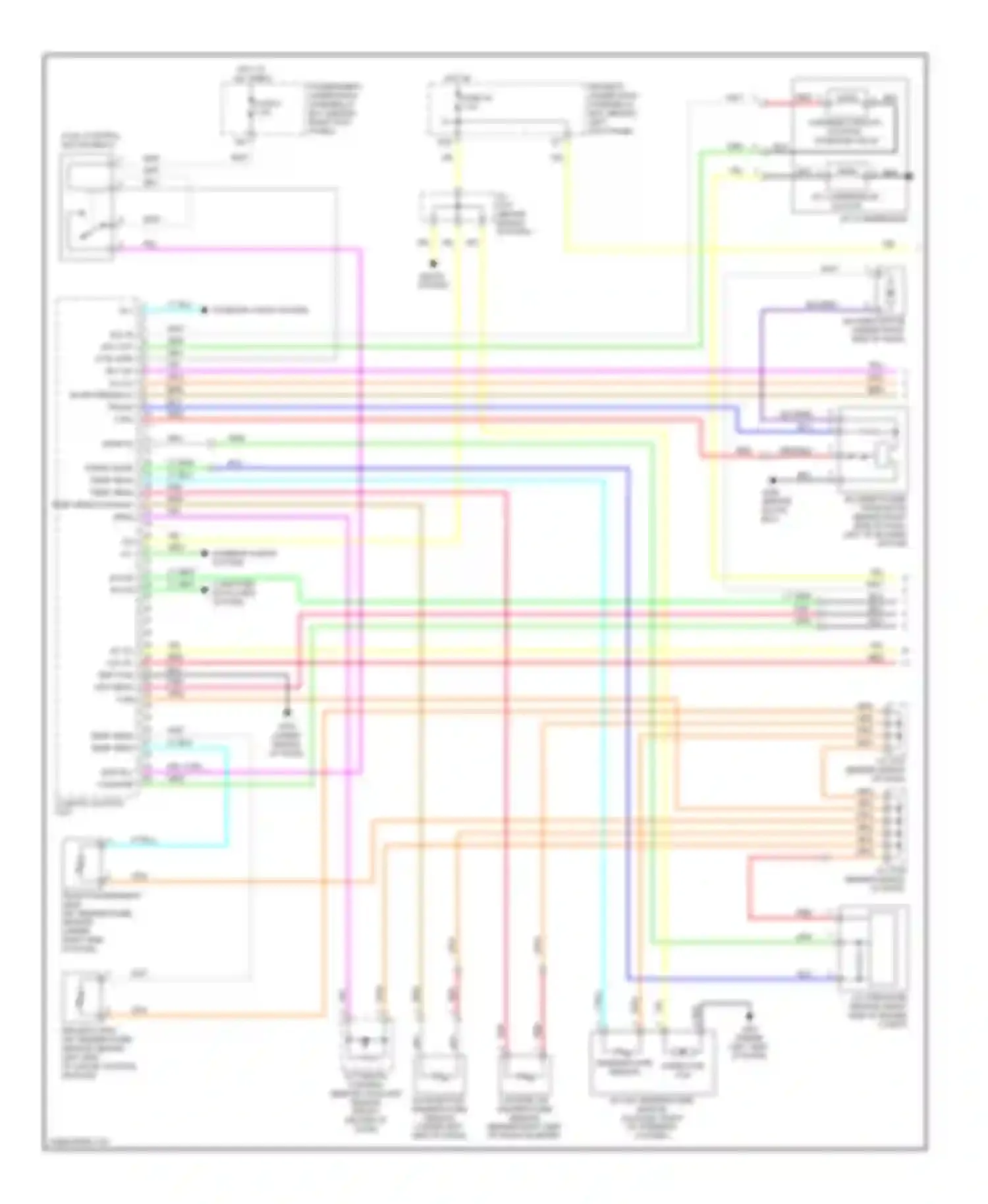 Wiring diagram hot in on for Acura RL II facelift (2008-2012) (1 of 7)