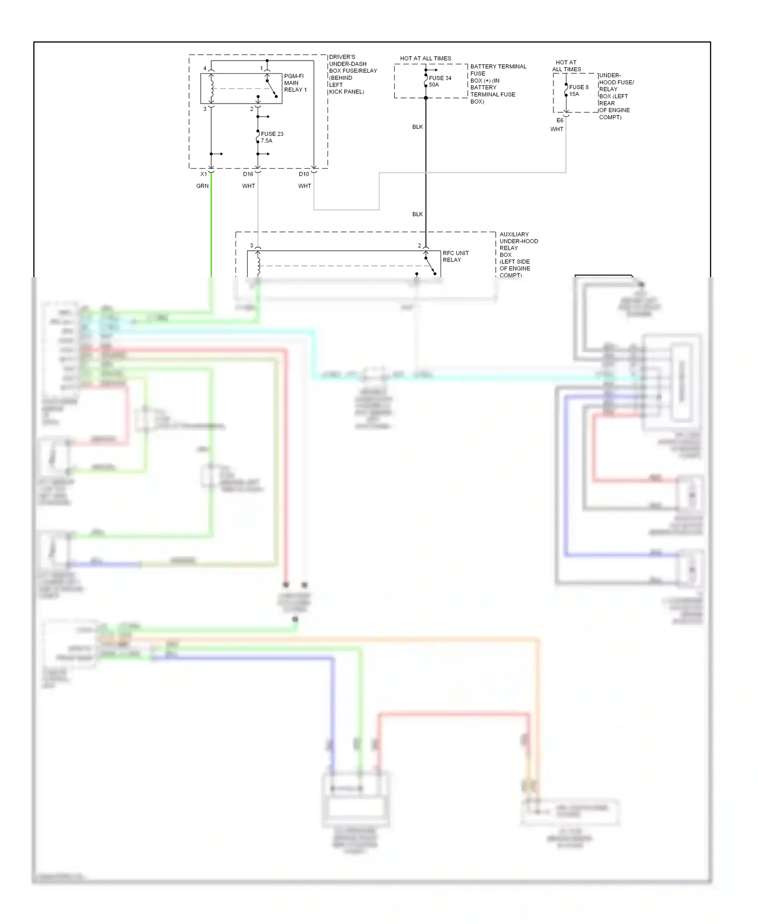 Acura RL II facelift (2008-2012) lt blu wiring diagram  (13 of 81)