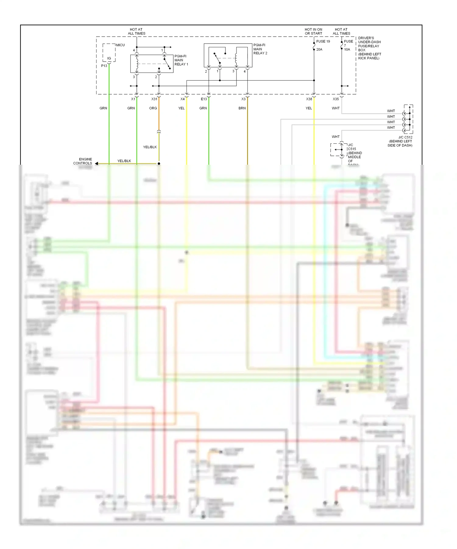 Acura RL II facelift (2008-2012) lt blu wiring diagram  (10 of 81)