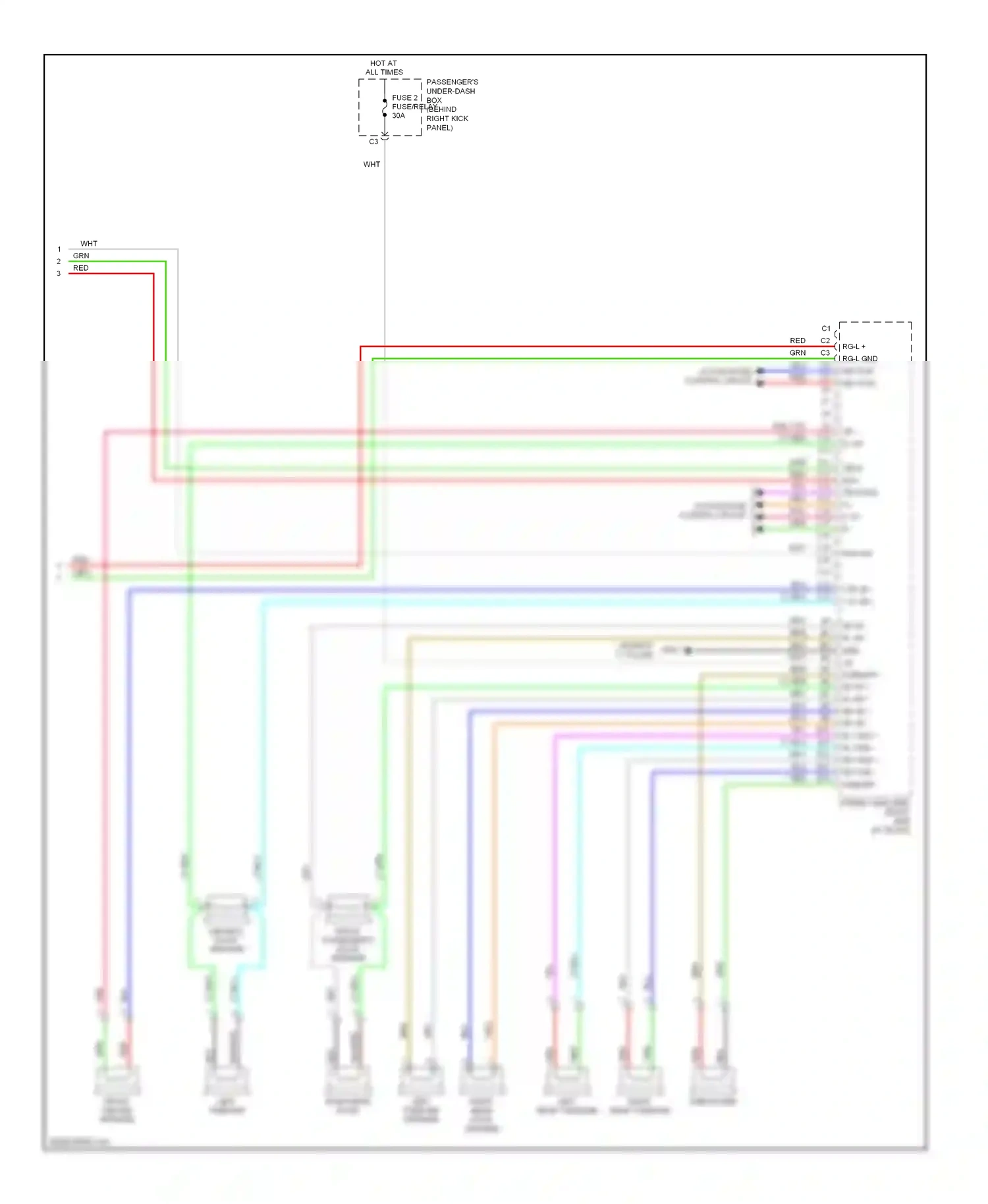 Acura RL II facelift (2008-2012) lt blu wiring diagram  (44 of 81)