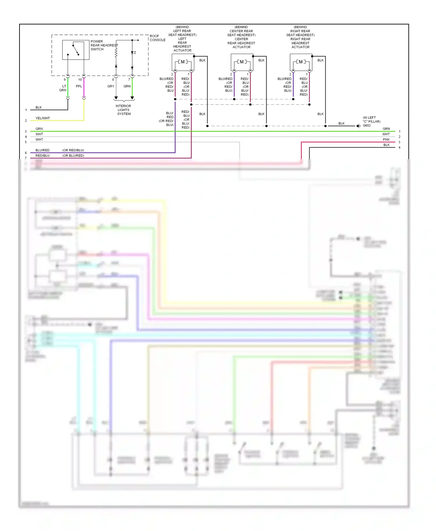 Acura RL II facelift (2008-2012) lt blu wiring diagram  (36 of 81)