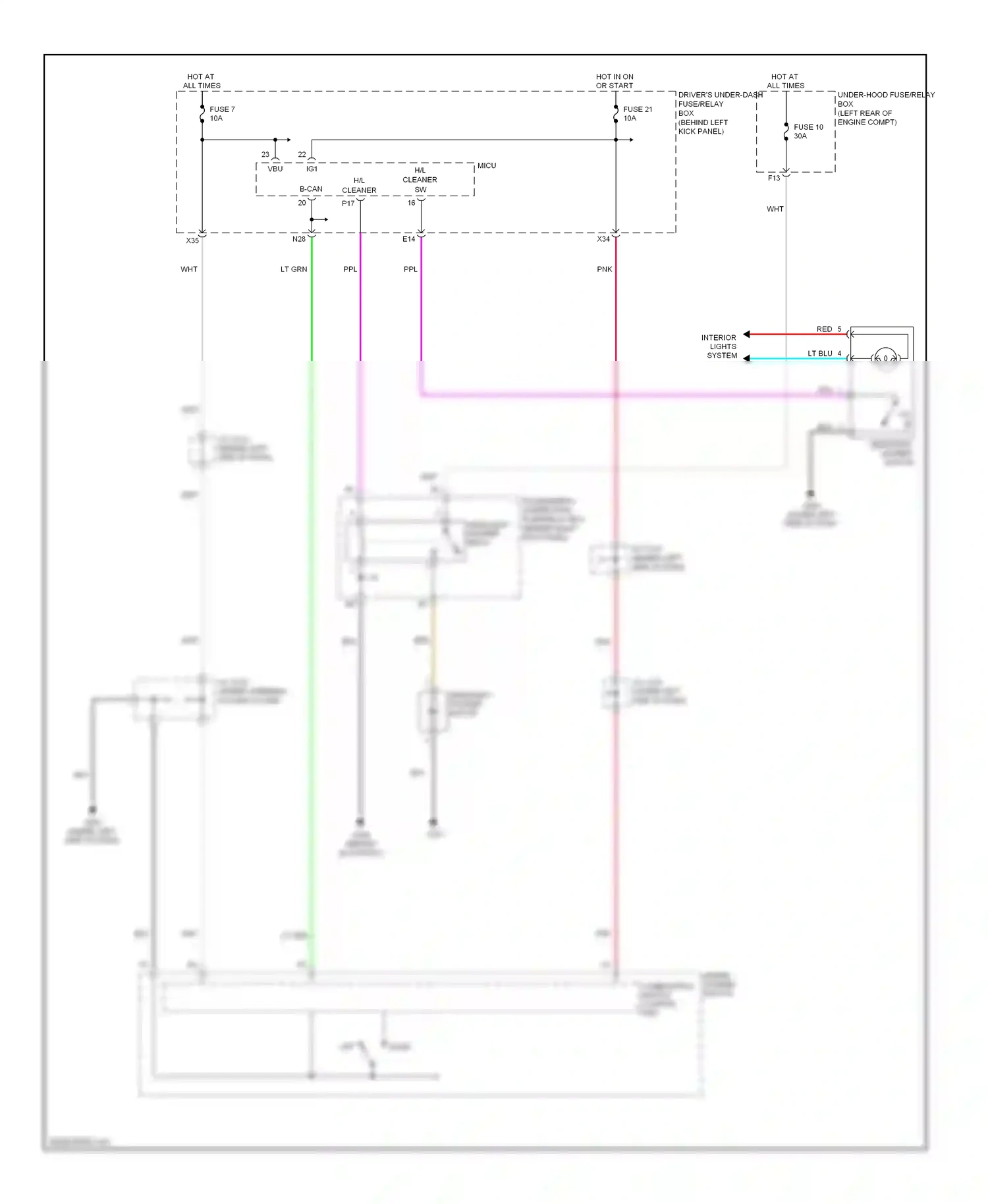 Acura RL II facelift (2008-2012) lt blu wiring diagram  (81 of 81)
