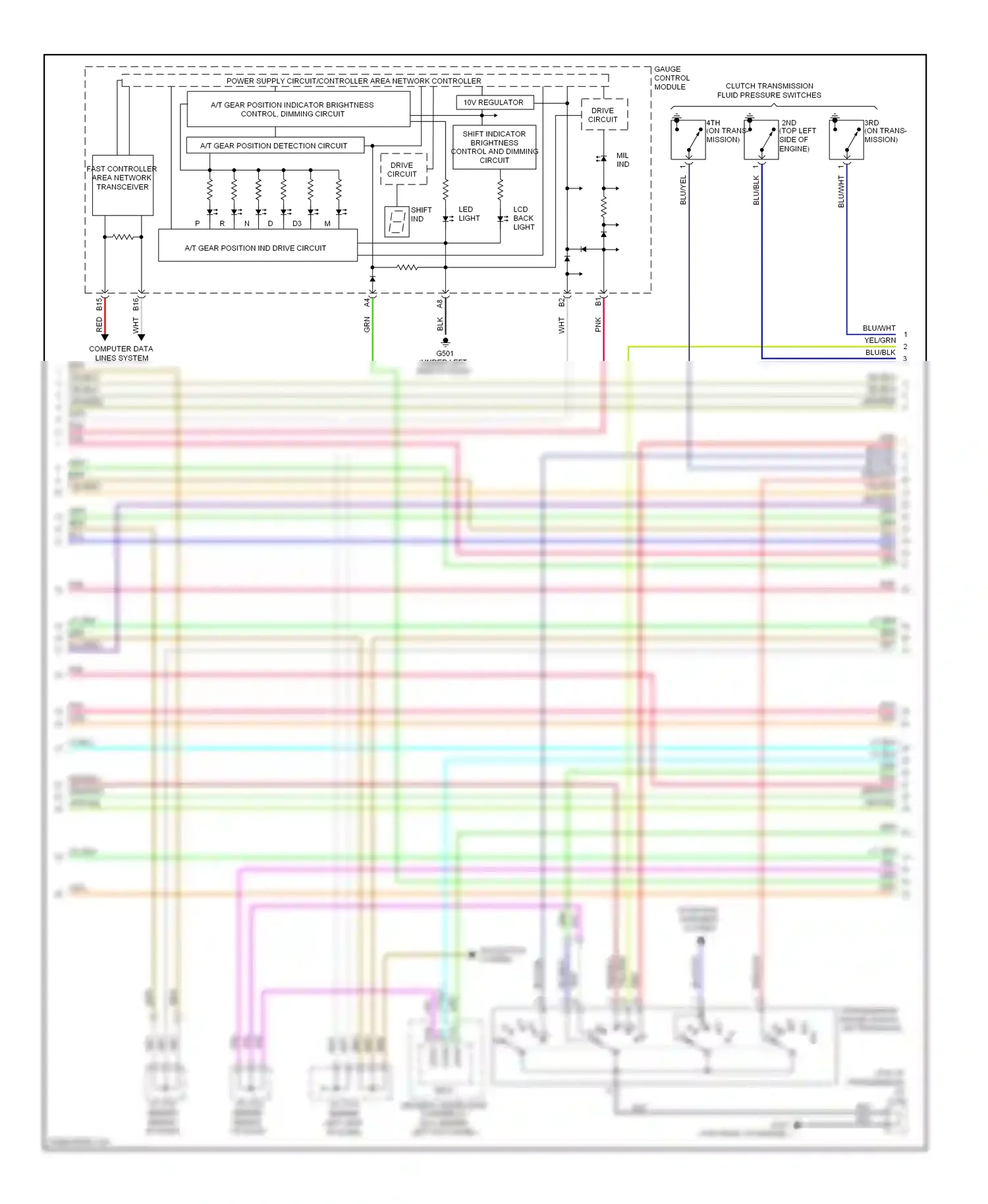 Acura RL II facelift (2008-2012) lt blu wiring diagram  (19 of 81)