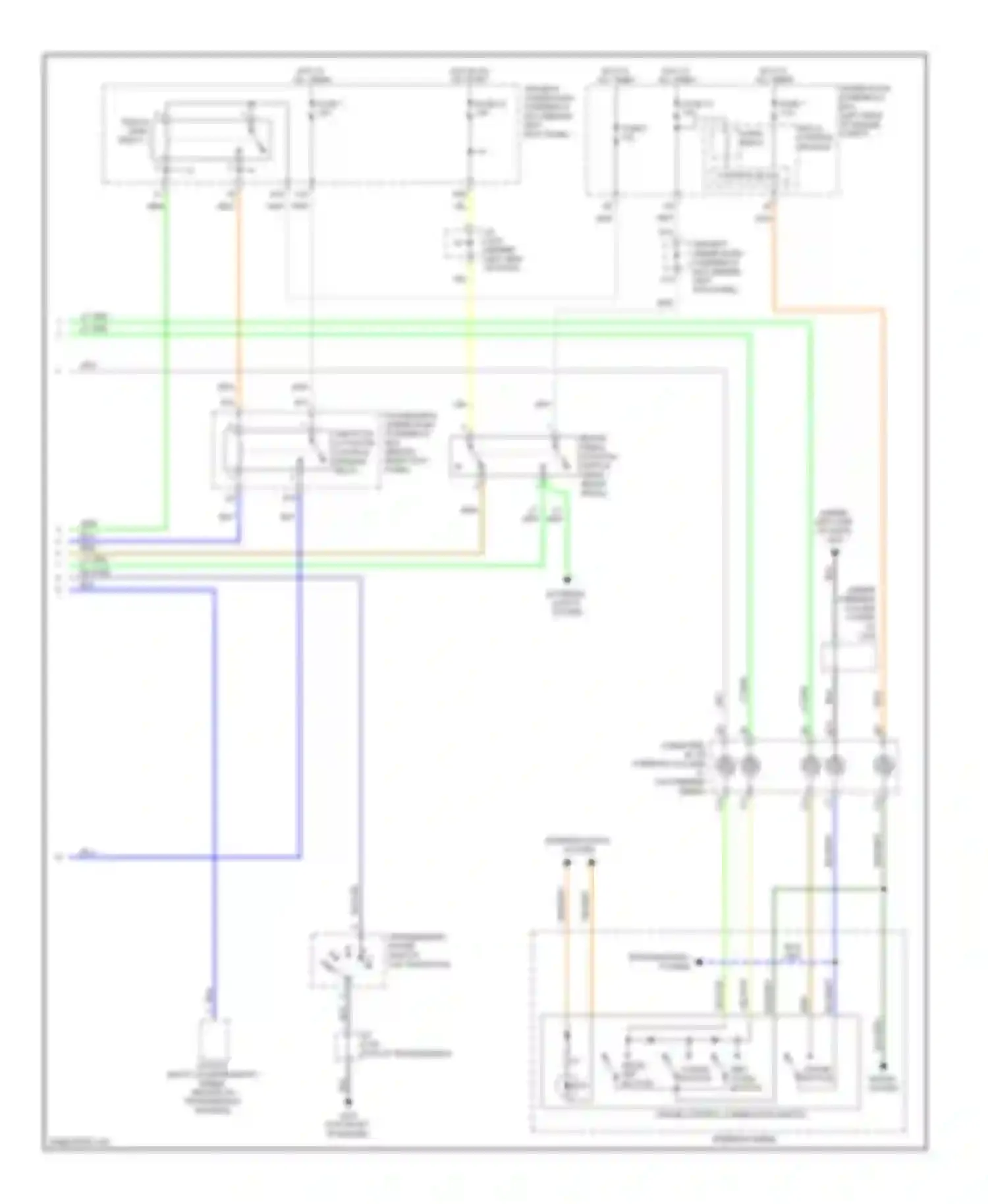Wiring diagram lt grn for Acura RL II facelift (2008-2012) (16 of 95)