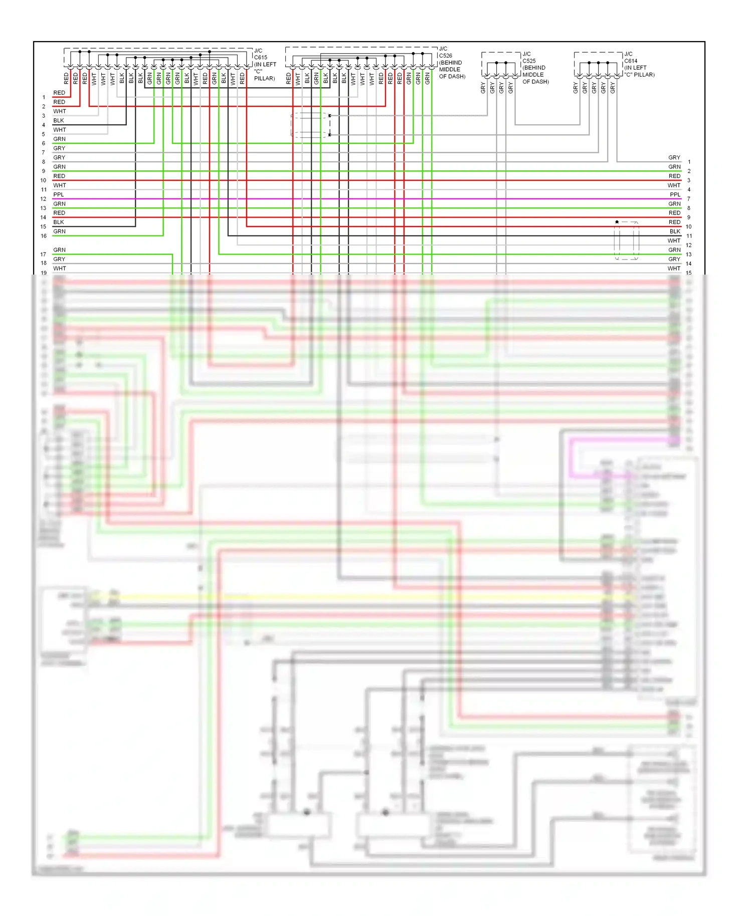 Acura RL II facelift (2008-2012) nca wiring diagram  (28 of 30)