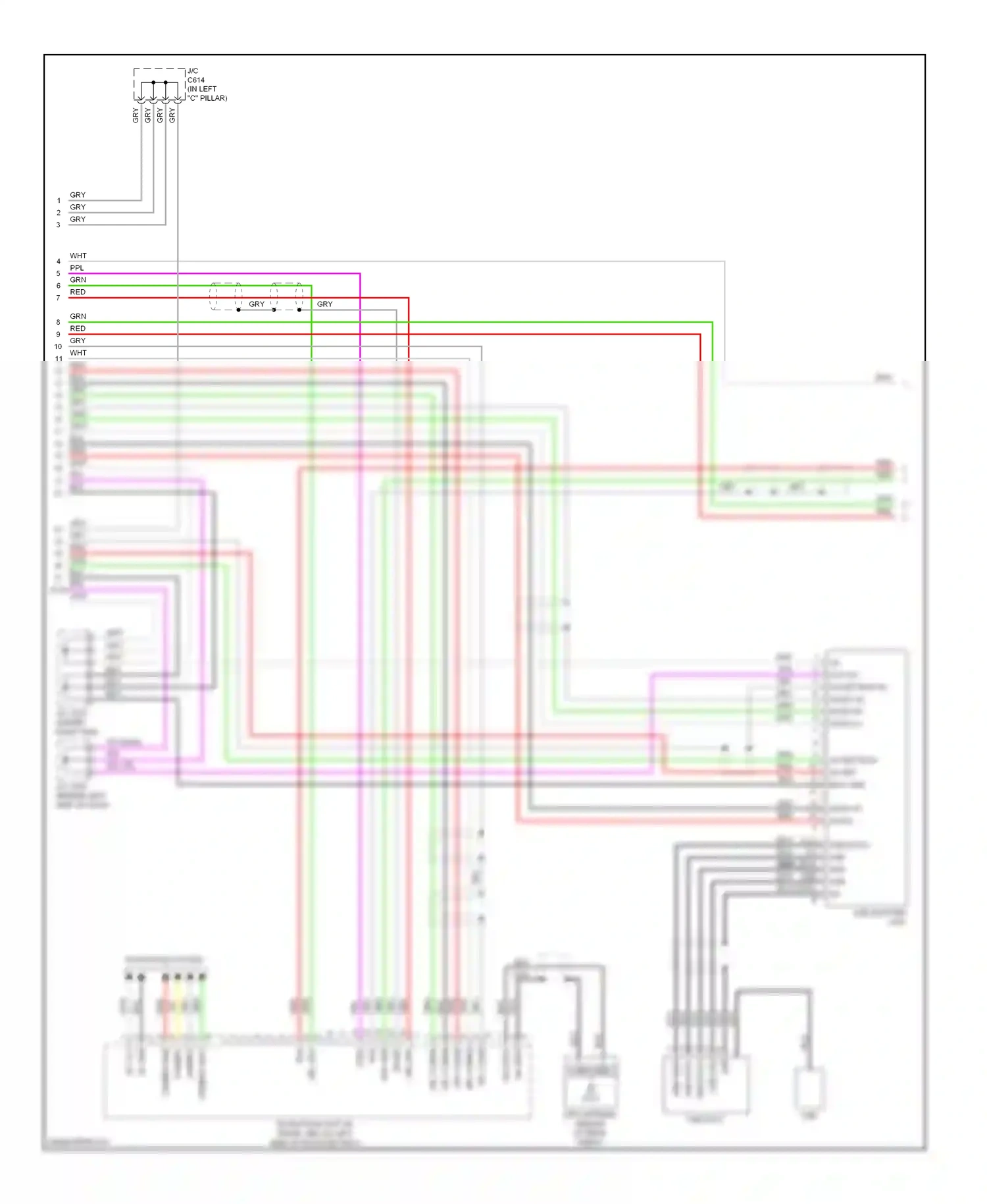 Acura RL II facelift (2008-2012) nca wiring diagram  (29 of 30)