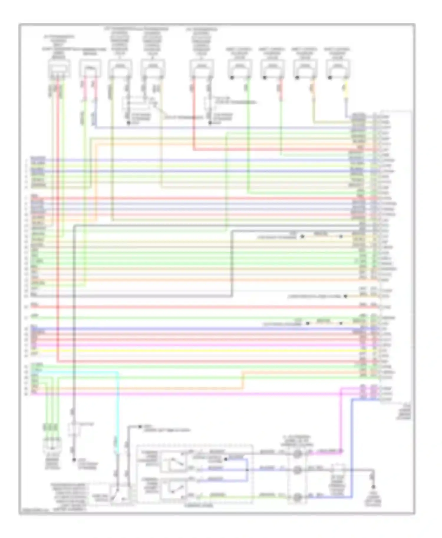 Wiring diagram pnk for Acura RL II facelift (2008-2012) (73 of 81)
