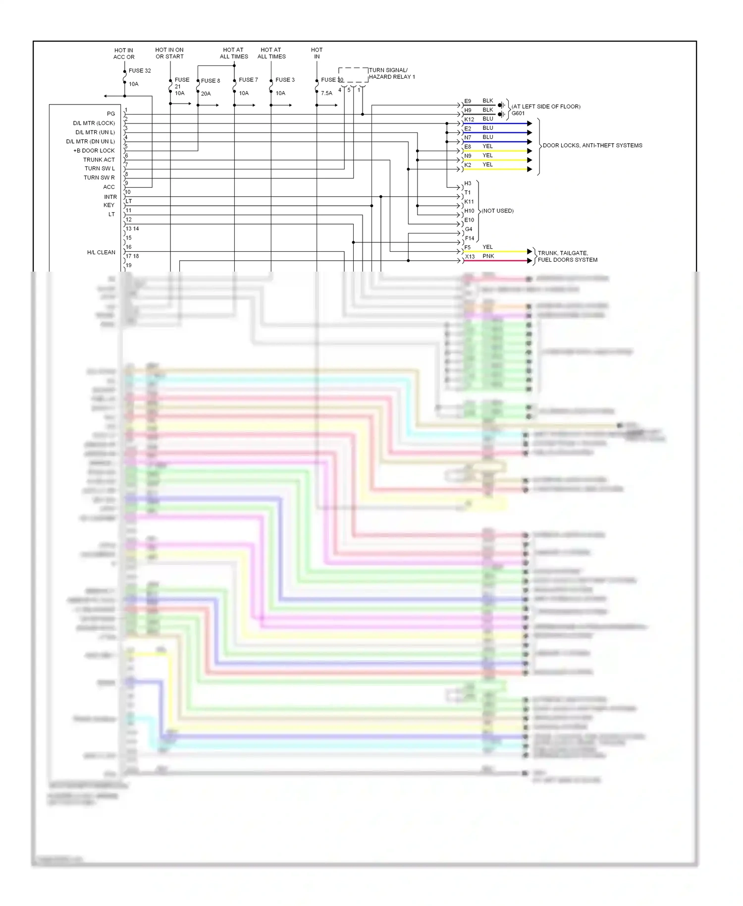Acura RL II facelift (2008-2012) ppl ppl wiring diagram  (3 of 15)