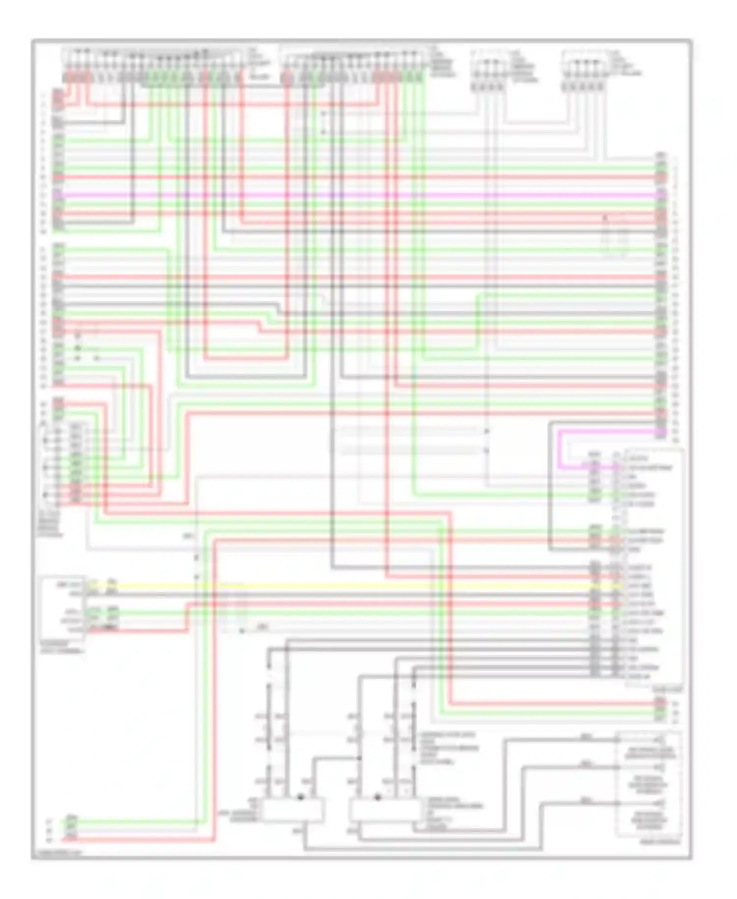 Wiring diagram red for Acura RL II facelift (2008-2012) (64 of 120)