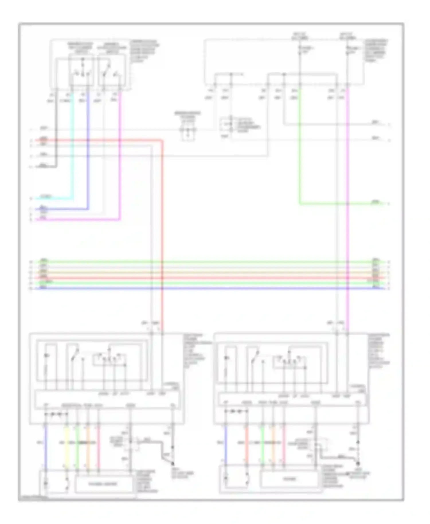 Wiring diagram uart vmp pg for Acura RL II facelift (2008-2012) (1 of 1)