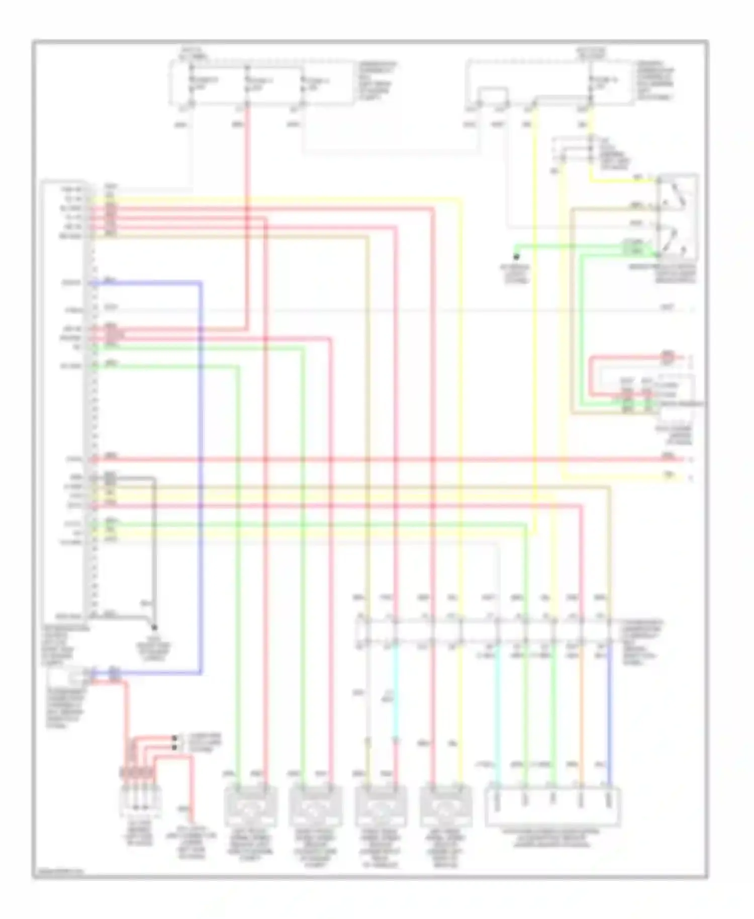Wiring diagram wht for Acura RL II facelift (2008-2012) (1 of 124)