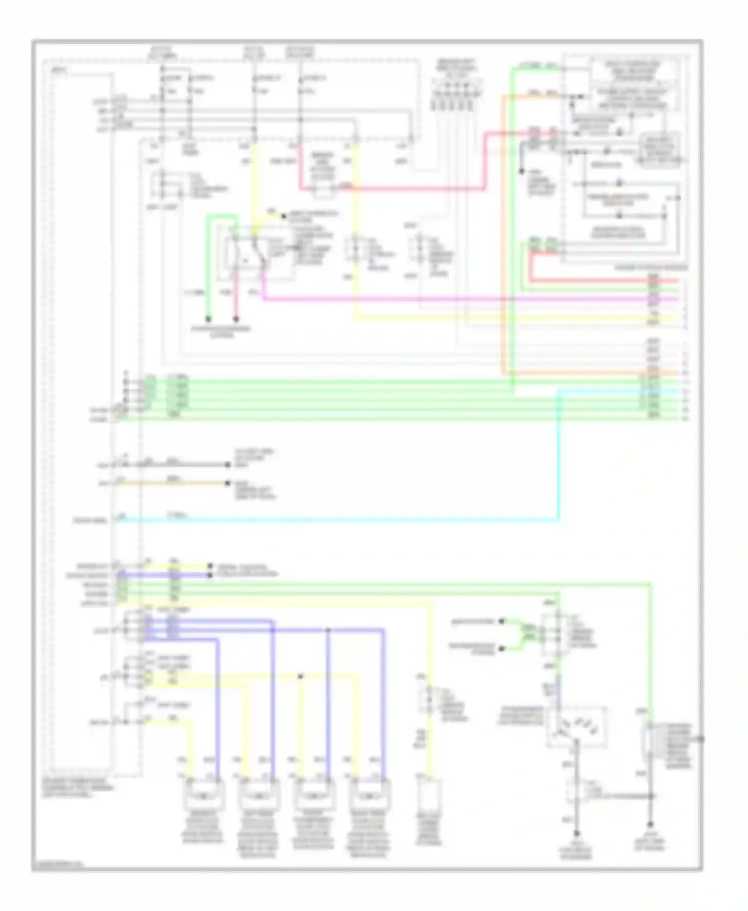 Wiring diagram wht for Acura RL II facelift (2008-2012) (6 of 124)