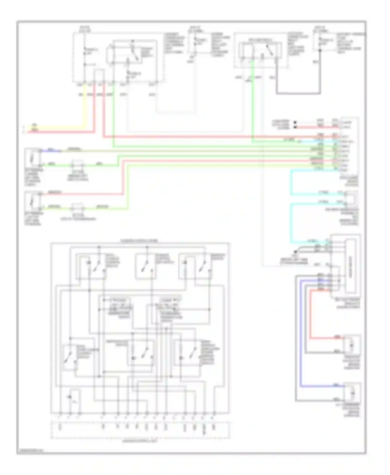 Wiring diagram wht for Acura RL II facelift (2008-2012) (5 of 124)
