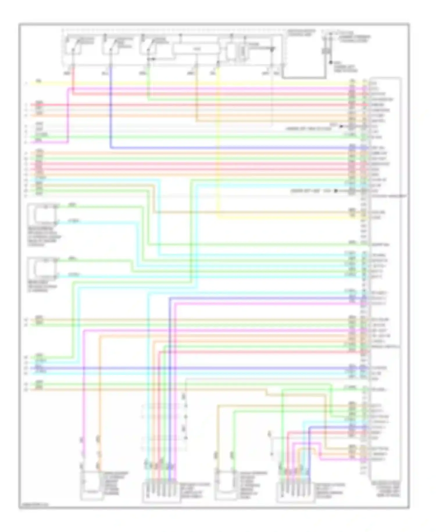 Wiring diagram wht for Acura RL II facelift (2008-2012) (10 of 124)