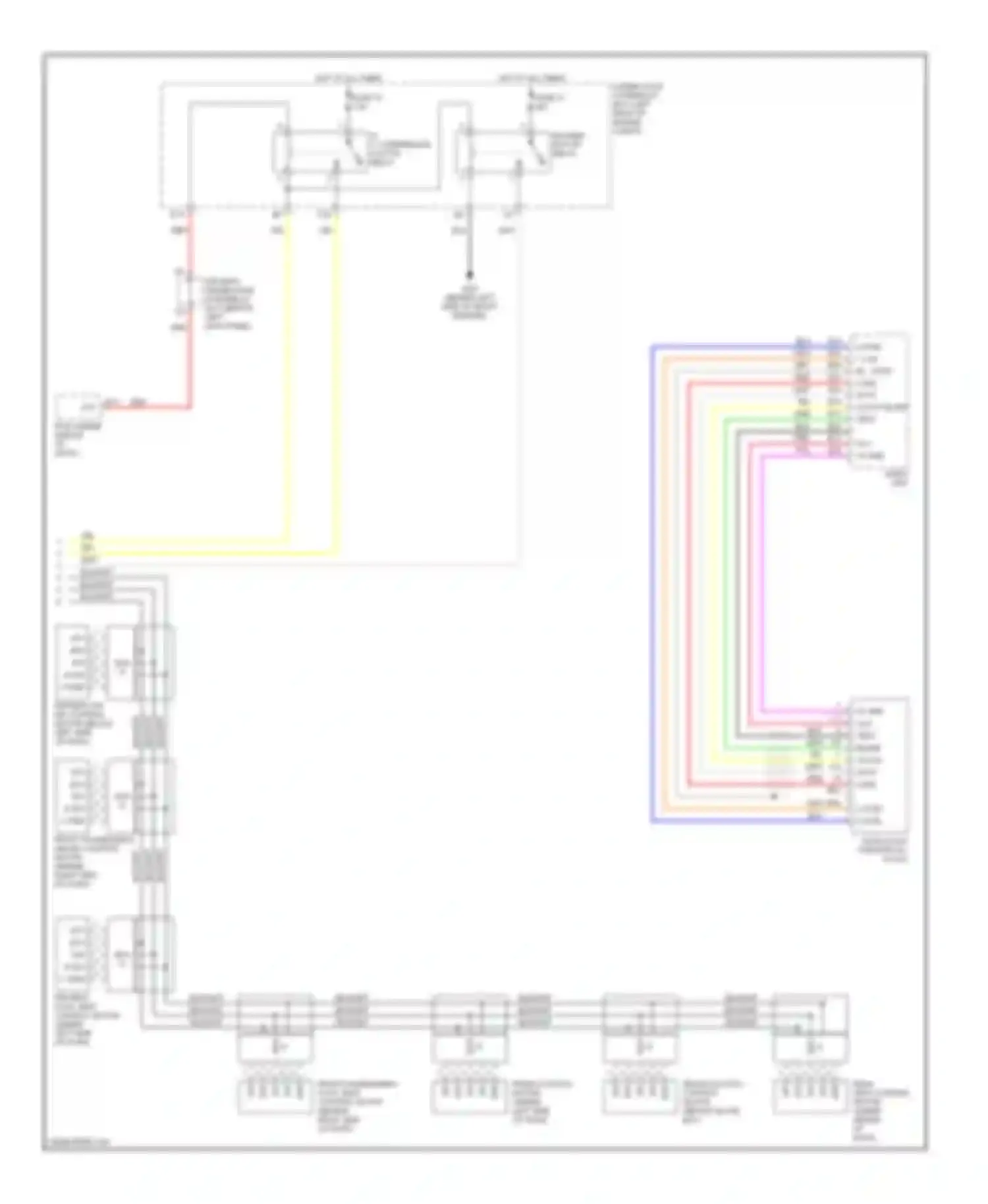 RL Acura II (2004-2008): Automatic a/c circuit (2 of 3)